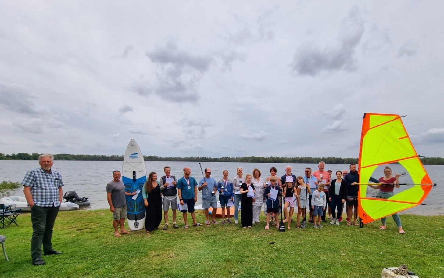 Siegerehrung Stadtmeisterschaften Windsurfen/SUP